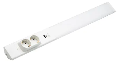 Imagen del producto de Forlight: Aplique LED eficiente para iluminación del hogar, con acabado blanco opaco, temperatura de color de 4000K, diseño moderno y duradero fabricado en aluminio y policarbonato, y luz de alta luminosidad