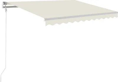 Obrázok produktu pre vidaXL markíza automaticky zaťahovacia 300x250 cm krémová