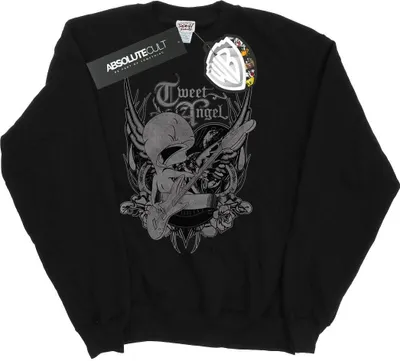 Produktbild von Looney Tunes - "Tweety Pie Rock" Sweatshirt für Herren BI32111 (XXL) (Schwarz)