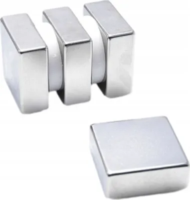 Produktbild von Top Magnesy - 10 Stück Neodym Magnete 25x25x10 mm N38 - extra starke Haftmagnete für Montage, Werkstatt & Industrie