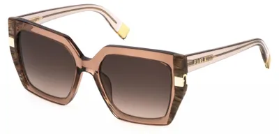 Immagine prodotto di Furla SFU818 Marron chiaro trasparente lucido 55/18/140 Damen Sonnenbrillen
