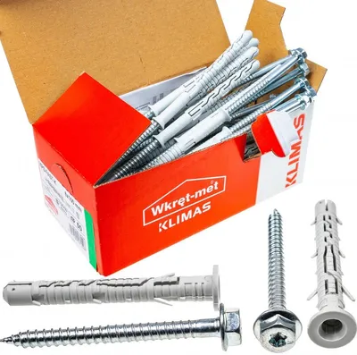 Produktbild von Rahmendübel KPR-FAST-K 10x80 mm Sechskantkopf Torx Fensterrahmendübel 50 Stück
