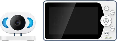 Image de Telefunken VM-F600 Babyphone, surveillance par caméra, contrôle de la portée, berceuses