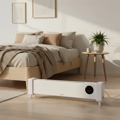 Productafbeelding van M Mimotec Elektrische convectorverwarming, wit, Guanx, 2200 W, spatwaterdicht