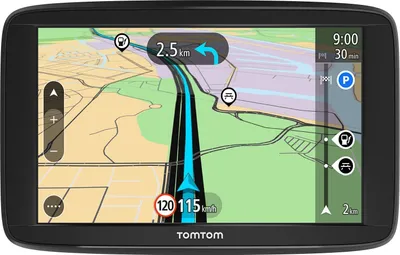 Produktbild von TomTom Start 62 EU-Navigationssystem 15,24 cm (6 Zoll) Display, Touchscreen, Verkehrsfunkkanal (TMC), Spurassistent, Farbe: Schwarz