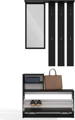 Obrázok produktu pre Topeshop GAR CZERŃ, Čierna, 1 dvere/dverí, dvere s pántmi