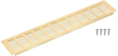 Zdjęcie produktu dla Elzusha - Kratka wentylacyjna aluminiowa, 500 x 100 mm