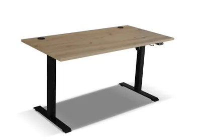 Produktbild von Schreibtisch MALEX V 138 cm – Höhenverstellbarer Schreibtisch für Büro, Homeoffice - Eiche Artisan