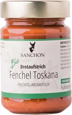 Produktbild von Brotaufstrich - Fenchel Toskana 190g
