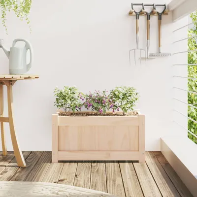Produktbild von "2026 Aktion"Pflanzkübel/Garten-Hochbeet - CLORIS - Pflanzkasten - 60x31x31 cm Massivholz Kiefer - NeuMöbel1827238