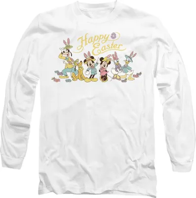 Obrázek produktu pro Mickey Mouse - Tričko "Bunny Hats" pro muže/dámy Uni - Velikonoce TV14654 (S) (Bílá)