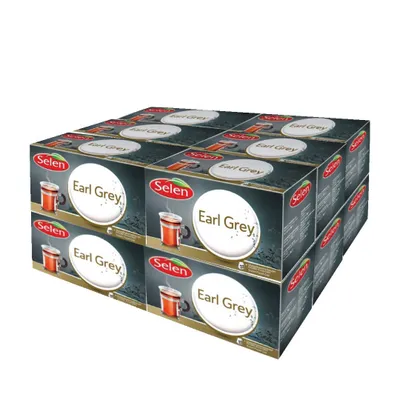 Produktbild von SELEN Earl Grey, 20 Einzeln kuvertierte Teebeutel-12 Packungen