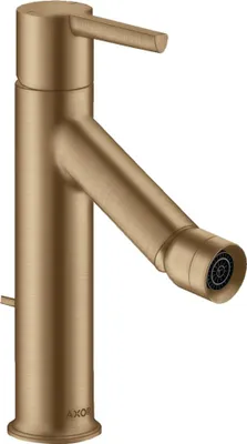 Produktbild von hansgrohe AXOR Starck Einhebel-Bidetmischer mit Hebelgriff und Zugstangen-Ablaufgarnitur, 10214140