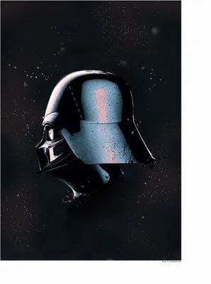 Produktbild von Disney Poster Star Wars Vader Schwarz - 610203 - 30 x 40 cm