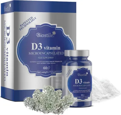 Image de Vitamine D3 Biostile BMT® – Vitamine D3 microencapsulée pour des os et des dents sains