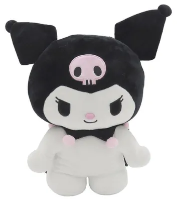 Productafbeelding van Hello Kitty Kuromi pluche rugzak, kinderrugzak met rits