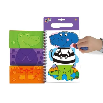 Produktbild von GALT Carnets de dessins Zauberstift - Water Magic Animals zum Gestalten