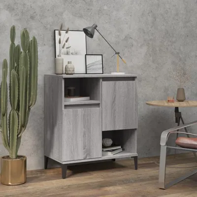 Image de vidaXL Sideboard Gris Sonoma 60x35x70 cm Bois composite