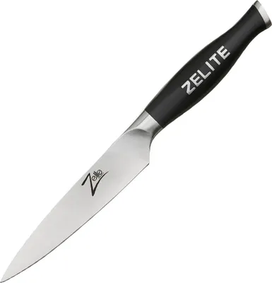 Produktbild von Zelite 12,7 cm Kochmesser, Profi Messer aus Deutschem Edelstahl, Universalmesser Japanisch Inspiriert, Scharfe Messer für Küche, Scharfes Koch Messer, Küchenmesser Scharf für Zuhause und Gastro