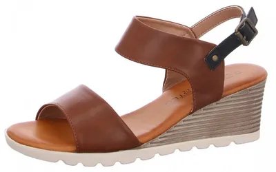 Produktbild von Laufsteg München Riemchensandalette  Braun in Gr. 36