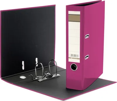 Produktbild von Aktenordner / DIN A4 / 75mm breit / Farbe: pink