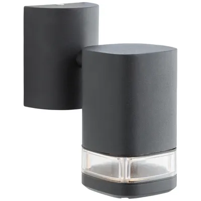 Obrázek produktu pro BRILLIANT černé závěsné svítidlo JANDY | Down Light | s vhodnou stmívatelnou žárovkou | 1x patice GU10 max. 18 W | kov/plast | IP44
