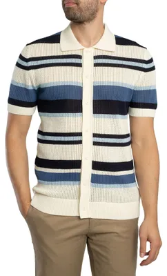 Produktbild von GANT Poloshirt mit Streifenmuster, Beige M