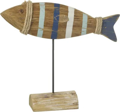 Produktbild von Heaven Sends Dekoration Holzfisch Fisch