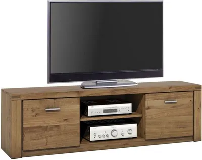 Produktbild von TV-Lowboard TV-Kommode Lea Wildeiche geölt Teilmassiv 170cm