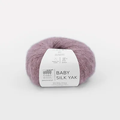 Obrázek produktu pro Gabo Wool Baby Silk Yak 9716, měkký a pro jemné pletení