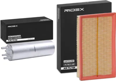 Produktbild von RIDEX Filterset Inspektionspaket Filtersatz für VW Transporter V Bus (7HB, 7HJ, 7EB, 7EJ, 7EF, 7EG, 7HF, 7EC) Multivan V Transporter V Kastenwagen