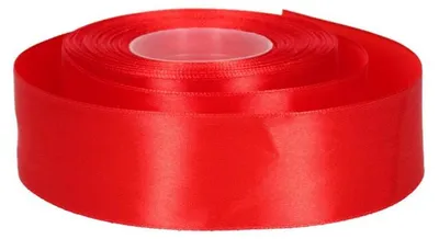 Obrázok produktu pre Stuha saténová 38 mm/32 m - červená