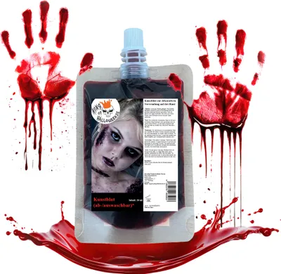 Produktbild von Kunstblut 30ml im Beutel abwaschbar