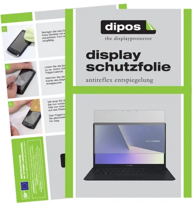Produktbild von 2x Schutzfolie für Asus ZenBook S UX391UA matt Displayschutzfolie Folie Display