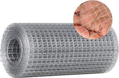 Produktbild von Drahtgewebe 200 mm x 6 m, verzinkt, feine Maschenweite 9 mm, für Garten, Garage, Kaninchenzaun