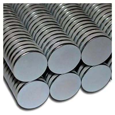 Produktbild von 50 Neodym-Scheibenmagnete Ø20x1,5 mm NdFeB N35 verzinkt - Haftkraft etwa 2,3 kg