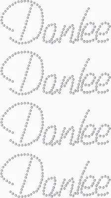 Produktbild von Oblique Unique 4 Danke Sticker Strass Steine Aufkleber in silber zum Verzieren für Hochzeit JGA Valentinstag Kommunion Konfirmation