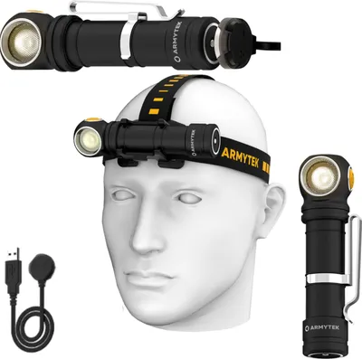 Zdjęcie produktu dla Mocna Czołówka Akumulatorowa Latarka Czołowa Na Głowę Lampa Led 3720Lm Usb