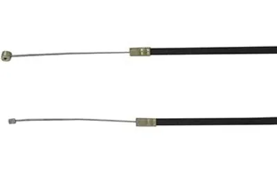 Image de Câble d'accélération adaptable pour débroussailleuse Husqvarna modèle 132r. Pièce de rechange d'origine : 531 00 78 81 Longueur du câble : 944 mm