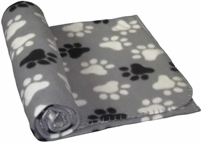 Immagine prodotto di Nobby Pile Plaid "PIPPA" Classic grau; L x B: 70 x 100 cm