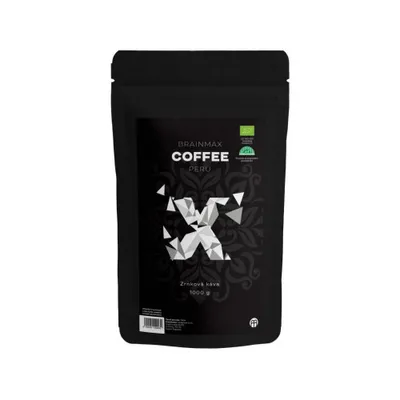 Obrázek produktu pro BrainMax Coffee Peru, zrnková káva, 1000 g
