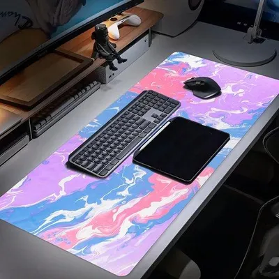 Produktbild von Famanu Schreibtischunterlage Gaming und Büro - Wasserfest und rutschfest, 80x30 cm
