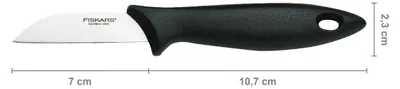 Obrázok produktu pre Fiskars Essential Nôž Lúpacie 7 cm 1065580