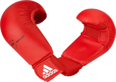 Produktbild von Karate Faustschützer adidas WKF rot Größe - M