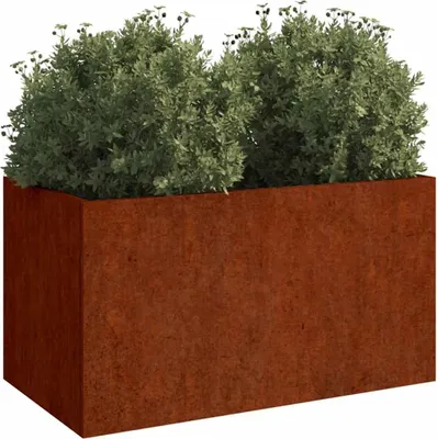 Obrázok produktu pre kvetináč vidaXL 62x40x39 cm Corten Steel