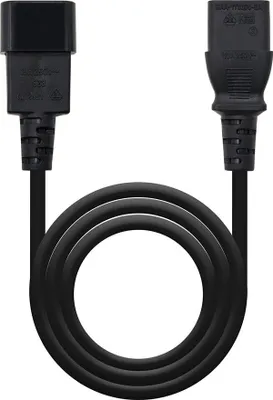 Obrázok produktu pre Nanocable 10.22.0202, 1,5 m, C14 zviazané, C13 zviazané