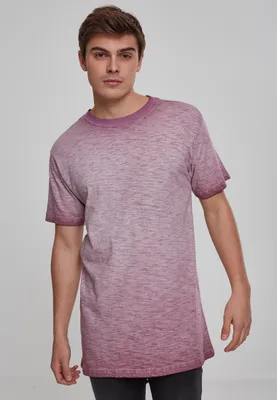 Obrázek produktu pro Pánské tričko Spray Dye Tee - barva: Burgundy - velikost: S