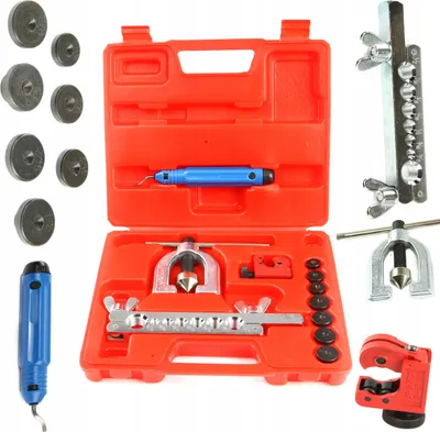 Produktbild von CATA M57751C 11‑teilige Bremsrohr-Press- & Formwerkzeug‑Set – Kupfer/Aluminium, praktische koffer Presswerkzeug für Bremsleitungen