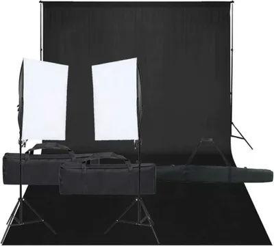 Obrázok produktu pre Sada do fotoštúdia so svetlami a pozadím