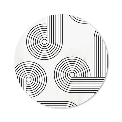 Produktbild von MuchoWow® Mauspad Mousepad Kunst - Abstrakt - Kreis 40x40 cm - Mousepads - Maus Mat - Pad - Mausunterlage - Schreibtisch Accessoires